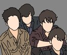 写真をイラストにします こだわりの丁寧さで、特徴を掴んだスッキリお洒落なイラストへ イメージ2