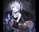イラストの制作を行います ダークから可愛い作品まで幅広く制作します！ イメージ1