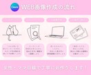 女性向けのおしゃれでかわいいWEB画像を制作します バナー・SNS・サムネ作成♪ リサーチも相談も何度でも！ イメージ2