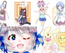 アイコン、ヘッダー、キャラデザ、イラストを描きます 3000円から!あなたの理想のイラストを描きます!! イメージ4