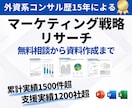 現役コンサルタントがマーケティング戦略を支援します 外資系コンサル歴15年：マーケティングのアドバイス・リサーチ イメージ1