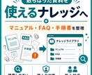 社内ナレッジをAIで使いやすく整理します GPTs・プロンプト・手順書を実務に合わせて設計 イメージ2