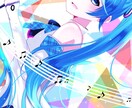 最短2日✩SNSで使えるアイコンやイラスト描きます TwitterやFacebook、楽曲のイラストなど イメージ3