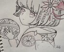 線画が好きな方におすすめします ちょっと絵を見て癒されるたいなって方に是非 イメージ3
