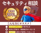 初心者歓迎◆セキュリティ不安｜現状を整理します 業界歴20年｜「何が危険か分からない」状態から一緒に整理！ イメージ1