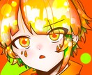 スプラトゥーン風アイコンイラスト描きます 思い描くオリジナルイカタコちゃんをアイコンにしてみませんか？ イメージ3