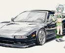 あなたの愛車のイラストを描きます 車仲間へのプレゼントや愛車への思い出に！ イメージ8