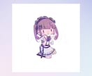 厚塗り風のゆるっと でふぉるめイラスト描きます ＊SNSアイコンやサムネイル、グッズ利用に♪ イメージ3