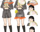アイコン、サムネイル、イメージイラストなど描きます 1枚絵背景込5000円から！顔メインアイコンは4000円から イメージ10