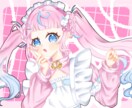 ポップで可愛い1枚絵イラスト描きます 背景も込みでポップで愛くるしいイラスト描きます！ イメージ3