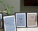 シンプルな動物イラスト描きます お部屋に飾ったり、ロゴにしたりできます。 イメージ9