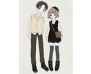 イラストを描きます ゆるふわでおしゃれな感じです。 イメージ1