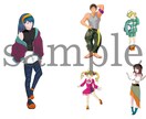 様々なイラストを描かせていただきます SNSなどで使用できるオリジナルイラスト描きます イメージ2