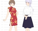 ゲームなどで使用する立ち絵イラストを描きます 男性、女性キャラクターどちらもOK イメージ7