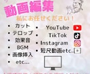 シンプルで見やすい動画編集します 動画全般をリーズナブルな価格で編集します イメージ1