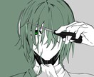 一枚絵やキャラクターデザイン、アイコンお描きします カッコいいイラストお描きします！ イメージ2