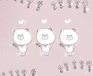 商用OK♩ゆるくて可愛いイラストをお描きします / 個性豊かなオリジナルのキャラクターたちです イメージ1