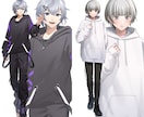 VTuber･TRPG･ゲームなどの立ち絵描きます 細部まで丁寧で細かな作画が持ち味です イメージ4