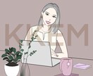 シンプルでおしゃれなアイコンイラスト描きます 修正回数無制限！できる限りあなたのイメージに近づけたい！ イメージ3