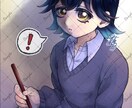 感情豊かなイラスト描きます SNSアイコン、動画用立ち絵素材、サムネイルなど※商用可！ イメージ3