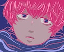 ポップでおしゃれなイラストを作成します ラフな雰囲気のイラストをお探しの方向け イメージ2