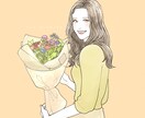 やわらかいタッチのあたたかな似顔絵お描きします 世界にひとつだけの優しくて心温まる一枚 イメージ3