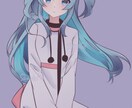 最短即日納品！アイコン・イラストお描きします かわいい女の子を描くのが得意です！ イメージ5