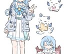 かわいいイラストを描きます 一次創作、二次創作〇丁寧に制作いたします イメージ3