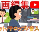 動画編集いたします YouTubeや個人で使用する動画を作成したい方は是非！ イメージ1