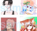 商業利用可！キャラクターアイコンイラスト描きます イラスト作成のご相談に柔軟に対応致します！ イメージ1