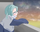 MVやサムネなどに使える個性的なイラスト描きます キュートな絵柄で印象◎あなたの活動お手伝いします！ イメージ3