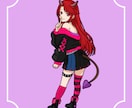 アニメ風の等身キャラクターイラストを制作いたします アニメ風が得意ですご要望に応じて最大限描かせていただきます！ イメージ5