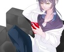 人物イラスト描きます SNSのアイコンやヘッダー、動画用の一枚絵等！ イメージ5