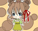 立ち絵ミニキャラかきます あなた専用の立ち絵ミニキャラ描きます イメージ1
