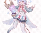 厚塗りで透明感のあるかわいいイラスト制作いたします アイコン、立ち絵、サムネイルなどさまざまな用途に！ イメージ5