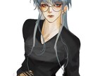 厚塗りスタイルの美形キャラを描きます アルファ系かオメガ系か一切満足 イメージ4