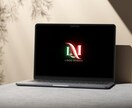 かっこいいイニシャルのネオン風ロゴを作成します 最短2日で納品！SNS映えする洗練されたロゴをお探しの方に イメージ3