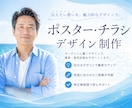 企業向けポスター・チラシ制作いたします 企業・セミナー・説明会を印象的にデザイン イメージ1