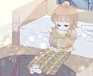 あなたの思い出の1枚をゆるく優しいイラストにします ゆるかわなイラストはお任せ下さい！プレゼントにもオススメ♪ イメージ1