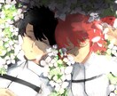 厚塗り風のキャライラスト作成します ／アイコンや動画のサムネ、挿絵などの一枚絵として使える イメージ3