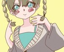 可愛い女の子のアイコン描きます SNSなどのアイコン使用に如何でしょうか？？ イメージ3