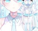 Live2Dパーツ分けイラスト制作いたします 理想の可愛い姿にお仕立ていたします イメージ2