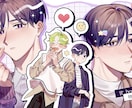 かっこいいも可愛いも！魅力惹き出すイラスト描きます ✦ SNSアイコン/歌ってみた/動画用イラスト/立ち絵など✦ イメージ4