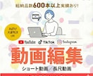 長尺動画10000円〜企画・編集承ります 【総編集本数700本以上】動画編集代行 承ります！ イメージ1