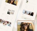 WordPressでホームページを制作します テーマを活用して低価格でサイトを制作します イメージ2