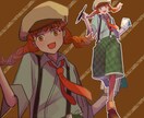 役割から設計する立ち絵・キャラデザを制作します 設定と役割が一目で伝わるキャラクターに イメージ3