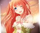 SNS、ブログ、ゲーム等オリジナルアイコン作ります 洋服も髪型も瞳もフルオーダーメイドのキャラデザインを叶えます イメージ2