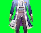Vtuber用レイヤー分割積みイラスト作成します 三面図・配信用一枚絵・既にあるイラストのリデザインも イメージ4