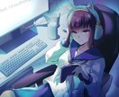 透明感のある目をひく一枚絵イラスト描きます SNSヘッダー・サムネイルなどに！ イメージ3
