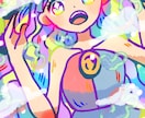 インパクトのあるデフォルメキャラ描きます アイコン、サムネイル使い方色々！ イメージ5